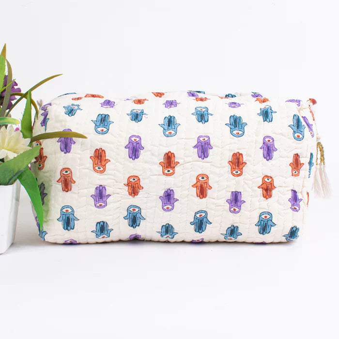 Top Reasons To Switch To A Hand Block Printed Cotton Makeup Bag