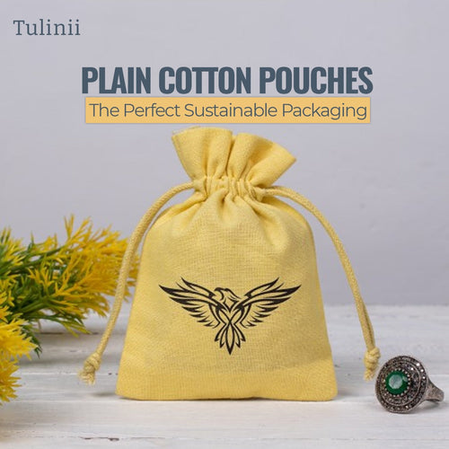 Plain Cotton Pouches: The Perfect Sustainable Packaging