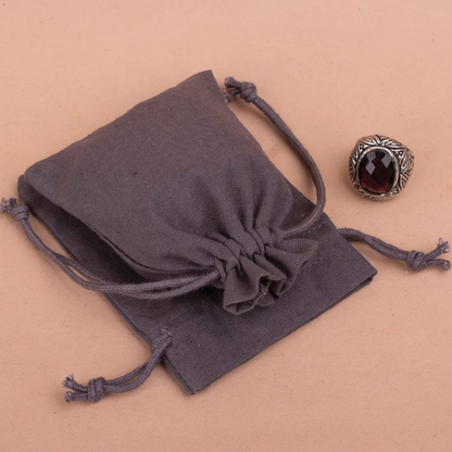 The Iconic Hold, 100 Elegance Redefined Charcoal Plain Pouches