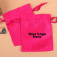 Personalized Satin Drawstring Pouches & Bags for Jewelry Packaging with Custom Logo Printed