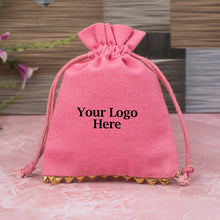 Drawstring Jewelry Pouch for Packaging 