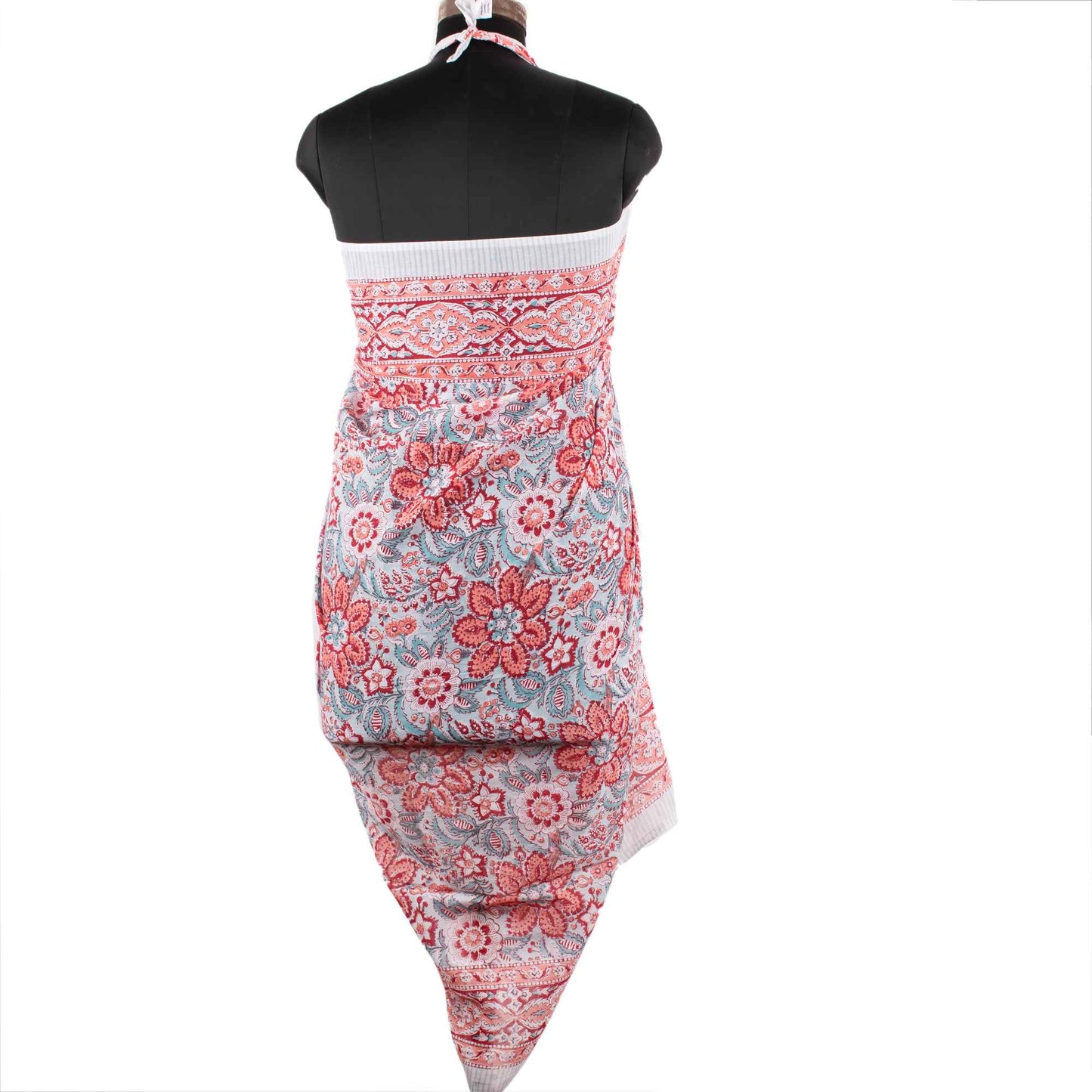 Artisan Crafted Floral Sarong Intricate Design