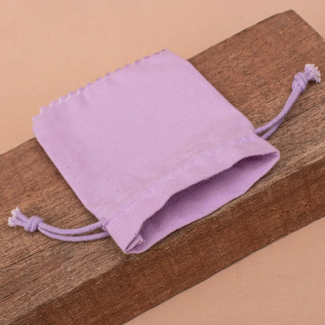 100 Personalized Lilac Designer Pouch A Sweet and Thoughtful Gift with bottom pom poms